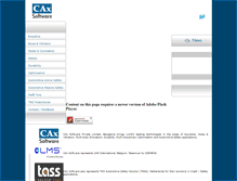 Tablet Screenshot of caxsoftware.com